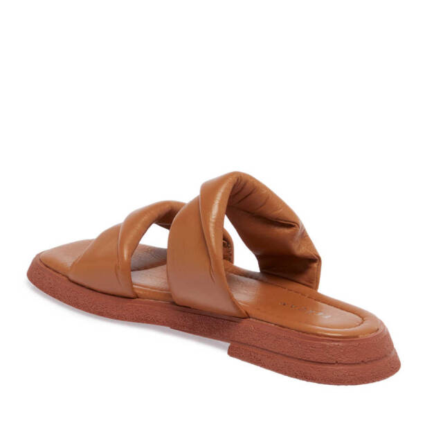 Taba Hakiki Deri Kadın Terlik - K24Y1TR67130-A29 - 3