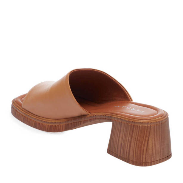 Taba Hakiki Deri Kadın Terlik - K24Y1TR67246-A29 - 3