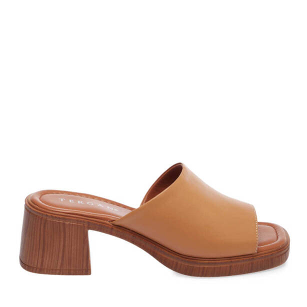 Taba Hakiki Deri Kadın Terlik - K24Y1TR67246-A29 - 1