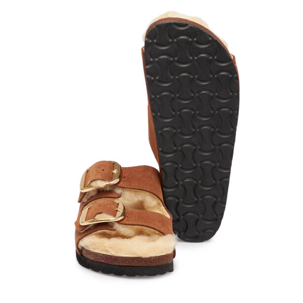 Taba Hakiki Deri Kadın Terlik - K25S1TR68375-K59 - 4