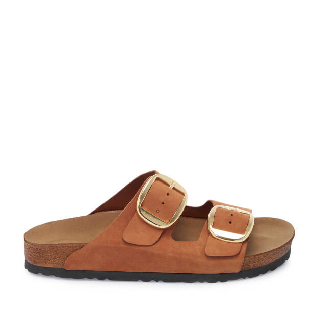 Taba Hakiki Deri Kadın Terlik - K25Y1TR67999-G99 - 3