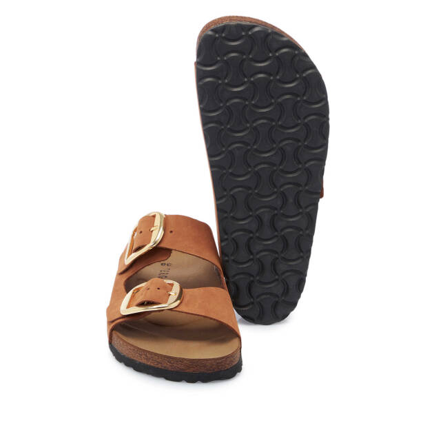 Taba Hakiki Deri Kadın Terlik - K25Y1TR67999-G99 - 4