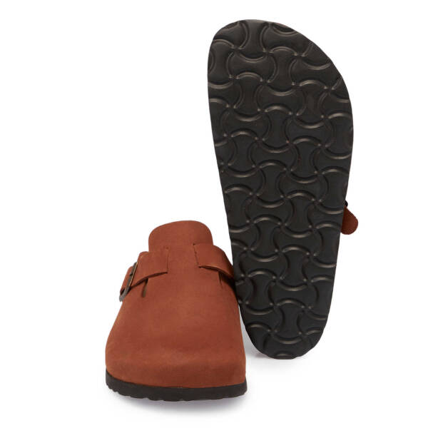 Taba Hakiki Deri Kadın Terlik - K25Y1TR68000-G99 - 4