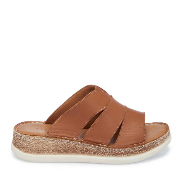 Taba Hakiki Deri Kadın Terlik - K25Y1TR68061-A29 