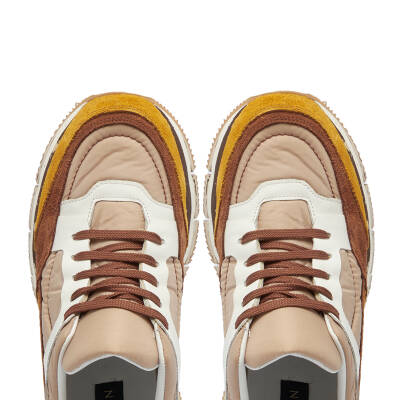  Taba Deri-Tekstil Erkek Sneaker - E23S1AY56586-A29 - 5