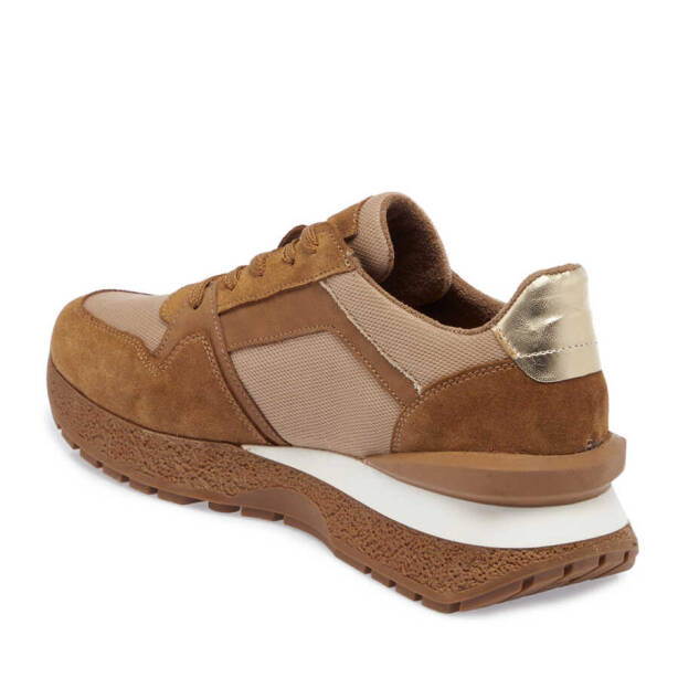 Taba Deri - Tekstil Kadın Sneaker - K23S1AY66905-K59 - Tergan