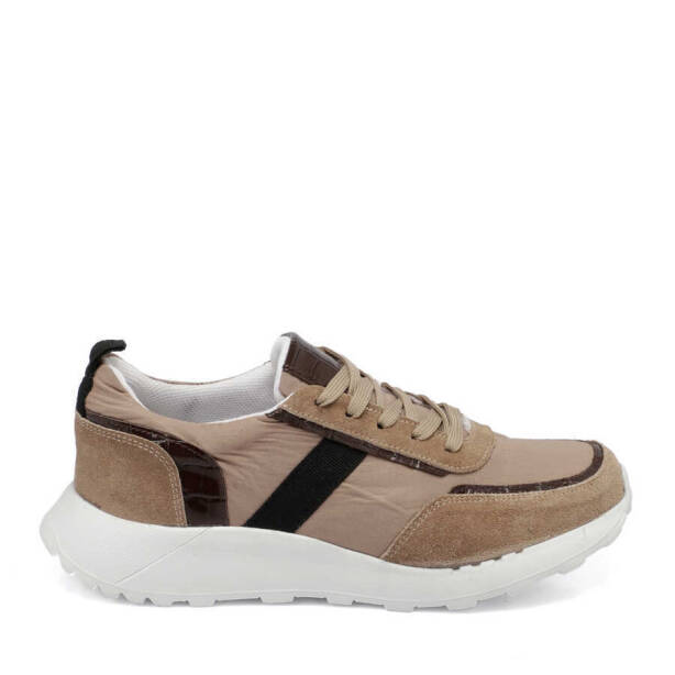 Taba Deri - Tekstil Kadın Sneaker - K24I1AY67384-A29 - 3