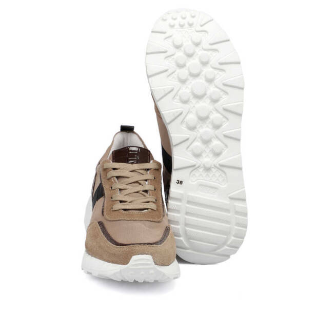 Taba Deri - Tekstil Kadın Sneaker - K24I1AY67384-A29 - 4