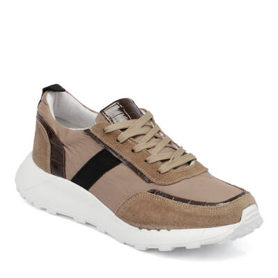  Taba Deri-Tekstil Kadın Sneaker - K24I1AY67384-A29 | Taba 