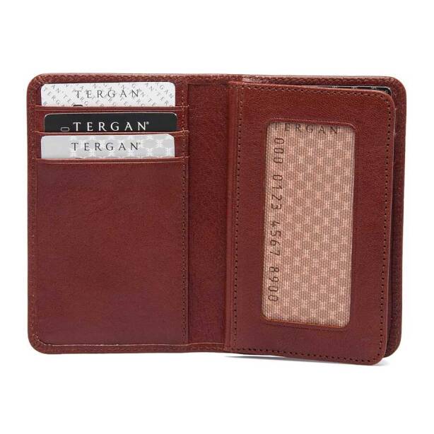 Taba Deri Unisex Kredi Kartlık - S1KK00001508-B01 - Tergan