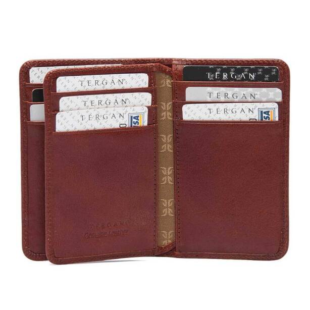 Taba Deri Unisex Kredi Kartlık - S1KK00001508-B01 - Tergan