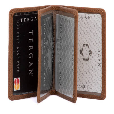 Taba Deri Unisex Kredi Kartlık - S1KK00001601-B67 - 2