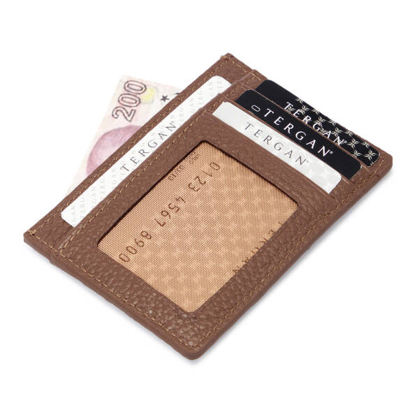 Taba Deri Unisex Kredi Kartlık - S1KK00001676-B67 - 2