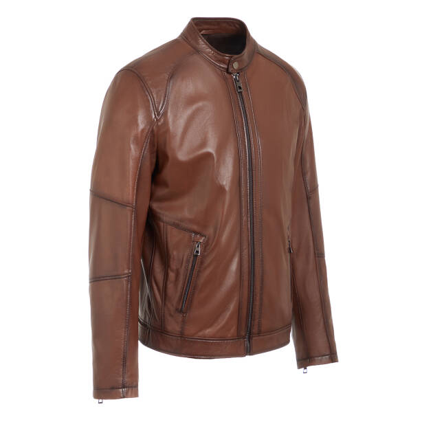 Taba Hakiki Deri Erkek Deri Mont - E26KDM310646-R46 - 2
