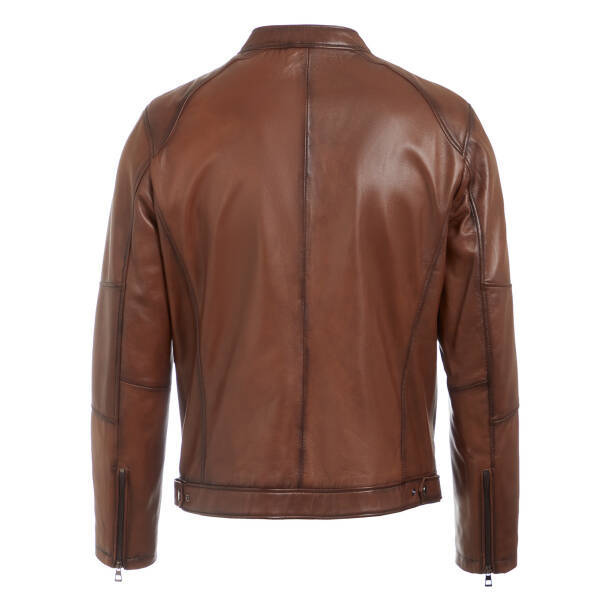 Taba Hakiki Deri Erkek Deri Mont - E26KDM310646-R46 - 4