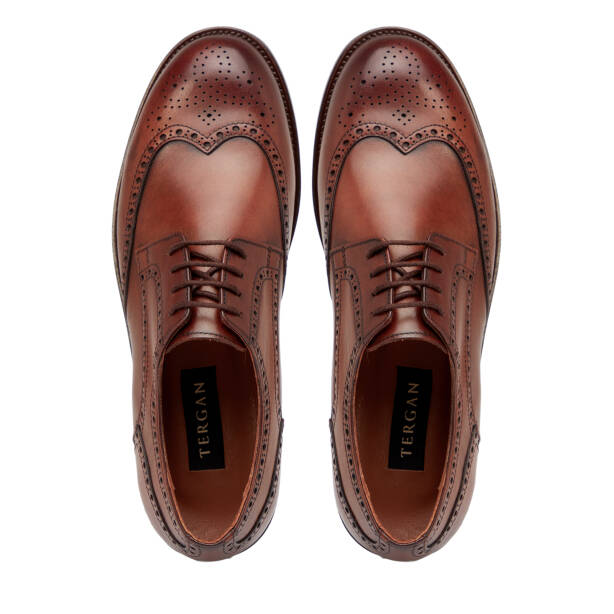 Taba Hakiki Deri Erkek Klasik Ayakkabı - E26I1AY57678-A37 - 5