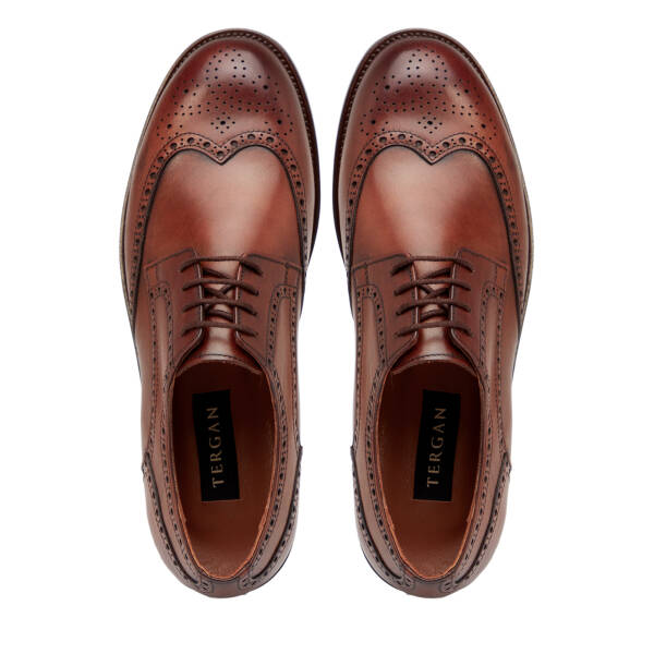 Taba Hakiki Deri Erkek Klasik Ayakkabı - E26I1AY57678-A37 - 5