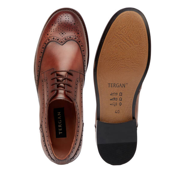 Taba Hakiki Deri Erkek Klasik Ayakkabı - E26I1AY57678-A37 - 6