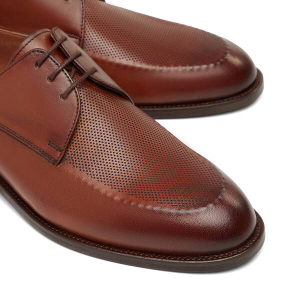 Taba Hakiki Deri Erkek Klasik Ayakkabı - E26I1AY57679-A37 - 3