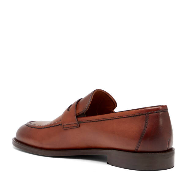 Taba Hakiki Deri Erkek Klasik Ayakkabı - E26I1AY57680-A37 - 4