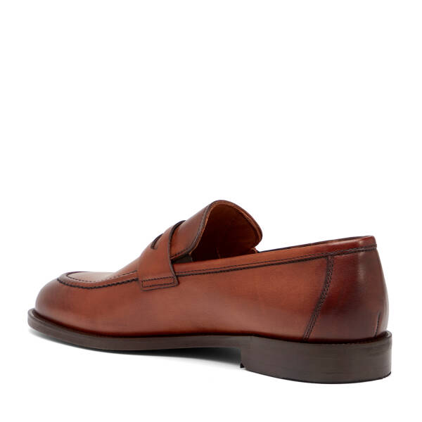 Taba Hakiki Deri Erkek Klasik Ayakkabı - E26I1AY57680-A37 - 4