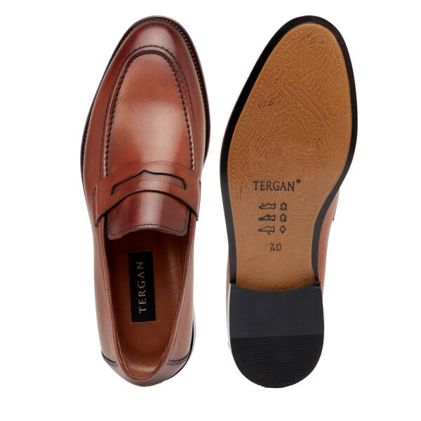 Taba Hakiki Deri Erkek Klasik Ayakkabı - E26I1AY57680-A37 - 6