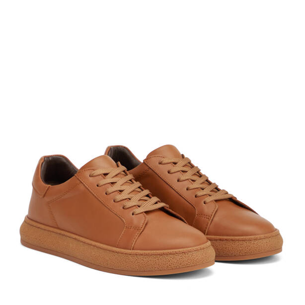 Taba Hakiki Deri Erkek Sneaker - E26I1AY57633-A29 - 2