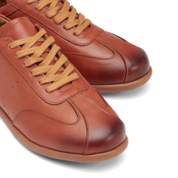 Taba Hakiki Deri Erkek Sneaker - E26I1AY57638-A29 - 3