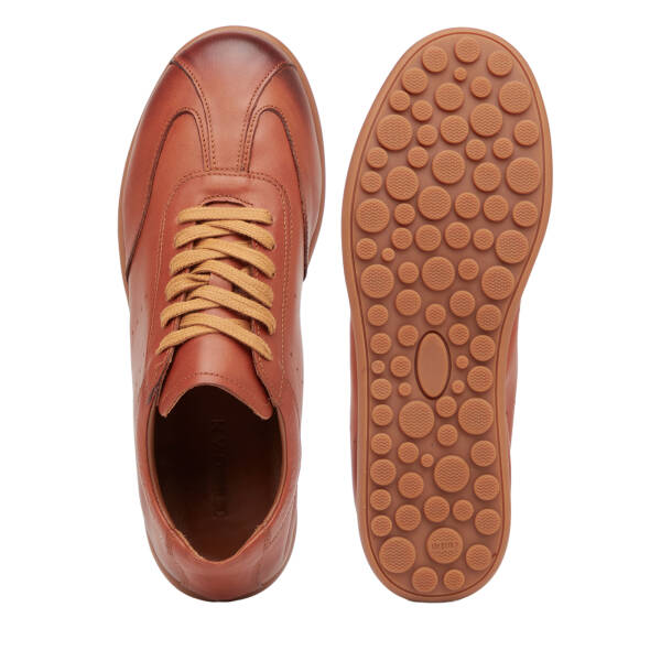 Taba Hakiki Deri Erkek Sneaker - E26I1AY57638-A29 - 6