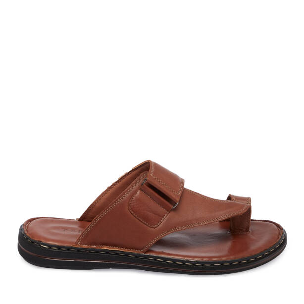 Taba Hakiki Deri Erkek Terlik - E26Y1TR57606-A29 - 1