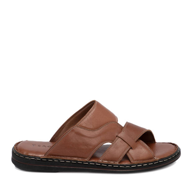 Taba Hakiki Deri Erkek Terlik - E26Y1TR57607-A29 - 1