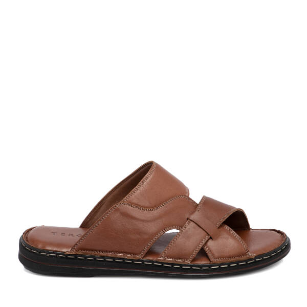 Taba Hakiki Deri Erkek Terlik - E26Y1TR57607-A29 - 1