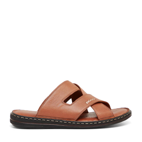 Taba Hakiki Deri Erkek Terlik - E26Y1TR57610-A29 - 1