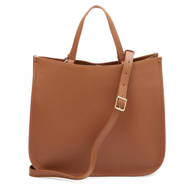 Taba Hakiki Deri Kadın Çapraz Askılı Çanta - S25K1BC80455-B67 - 3