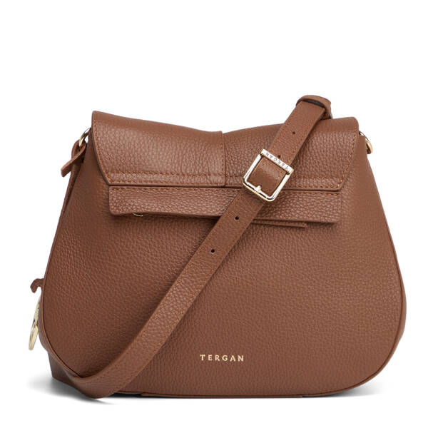 Taba Hakiki Deri Kadın Çapraz Askılı Çanta - S26K1BC80241-B67 - 3