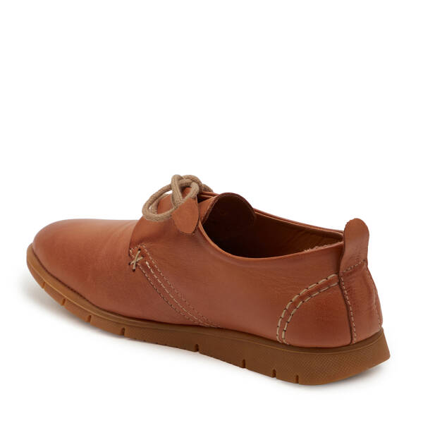 Taba Hakiki Deri Kadın Casual Ayakkabı - K25I1AY67994-A29 - 2