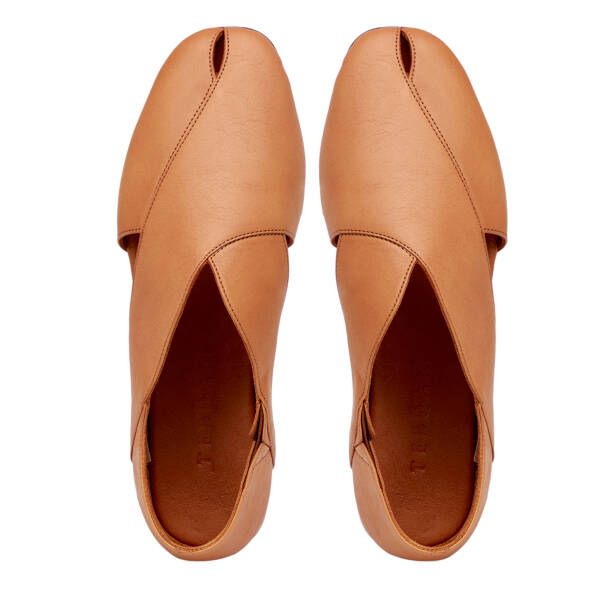 Taba Hakiki Deri Kadın Casual Ayakkabı - K26I1AY68457-A29 - 5