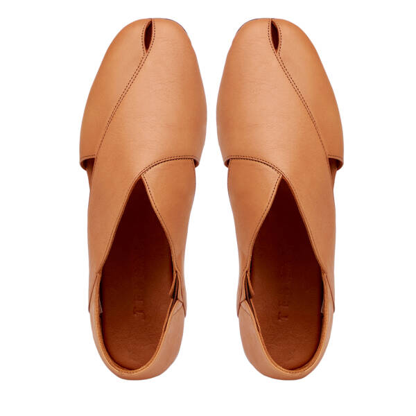 Taba Hakiki Deri Kadın Casual Ayakkabı - K26I1AY68457-A29 - 5