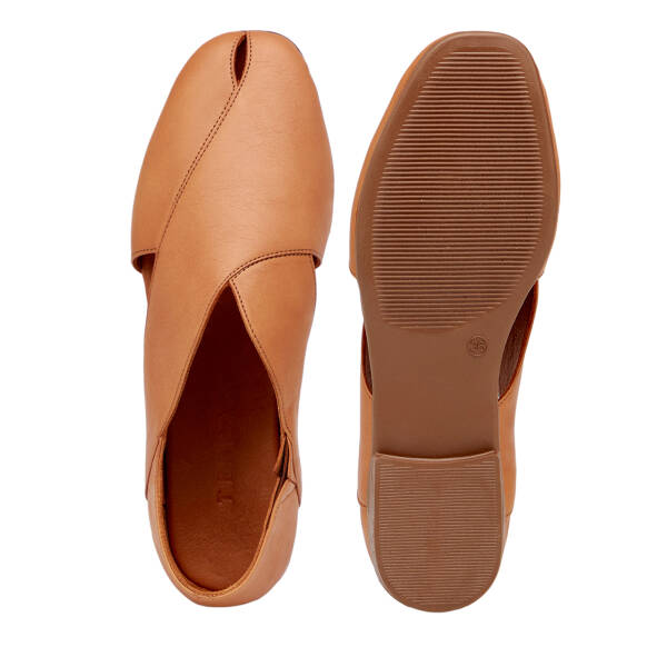 Taba Hakiki Deri Kadın Casual Ayakkabı - K26I1AY68457-A29 - 6