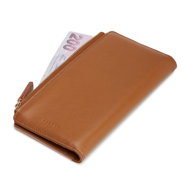 Taba Hakiki Deri Kadın Cüzdan - S1CB00005821-V5R - 3