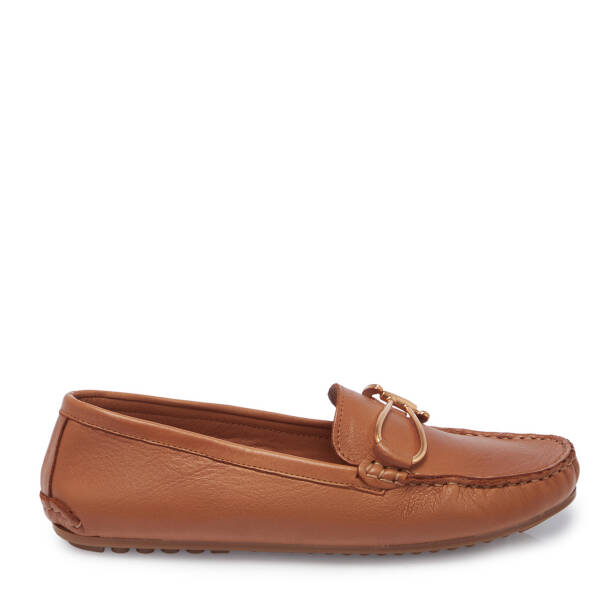 Taba Hakiki Deri Kadın Loafer - K26I1AY68456-A29 - 3