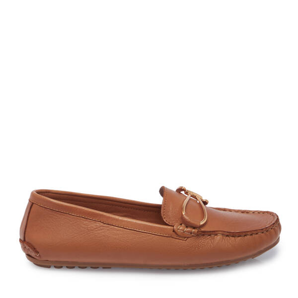 Taba Hakiki Deri Kadın Loafer - K26I1AY68456-A29 - 3