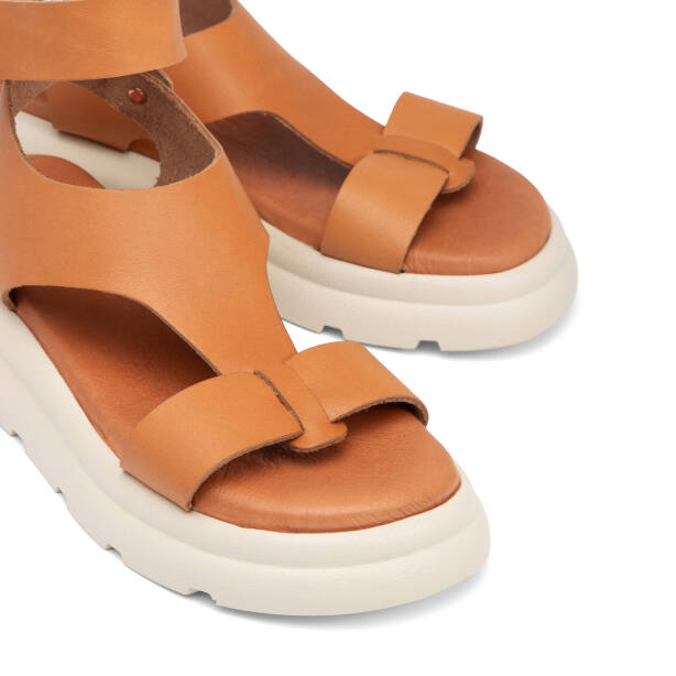 Taba Hakiki Deri Kadın Sandalet - K25Y1SN67991-A29 - 3