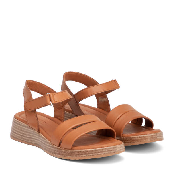 Taba Hakiki Deri Kadın Sandalet - K26Y1SN68410-A29 - 2