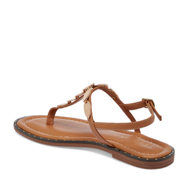 Taba Hakiki Deri Kadın Sandalet - K26Y1SN68430-A29 - 2