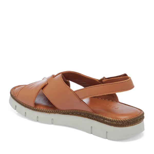 Taba Hakiki Deri Kadın Sandalet - K26Y1SN68542-A29 - 2