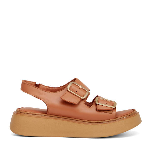 Taba Hakiki Deri Kadın Sandalet - K26Y1SN68626-A29 - 1