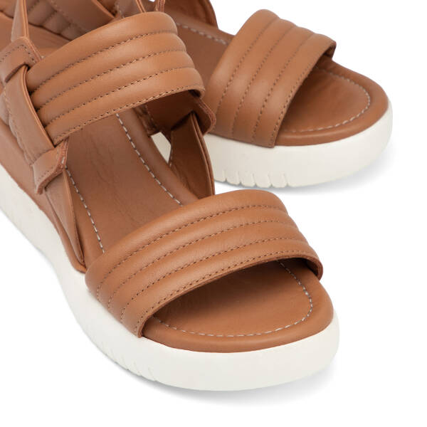 Taba Hakiki Deri Kadın Sandalet - K26Y1SN68669-A29 - 3
