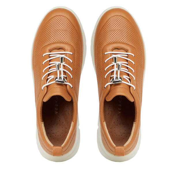 Taba Hakiki Deri Kadın Sneaker - K26I1AY68423-A29 - 5