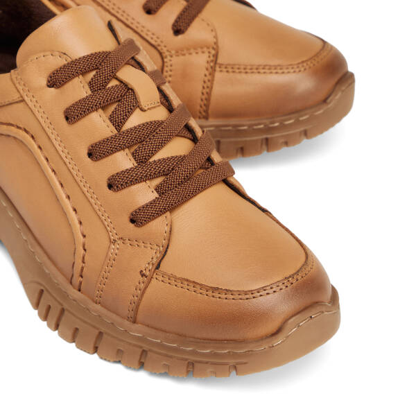 Taba Hakiki Deri Kadın Sneaker - K26S1AY68810-A29 - 3